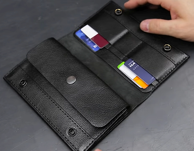 wallet for banknotes and documents thumbs