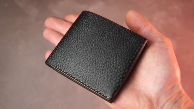 simple leather wallet out of two peaces bad weather workshop 003 thumbs