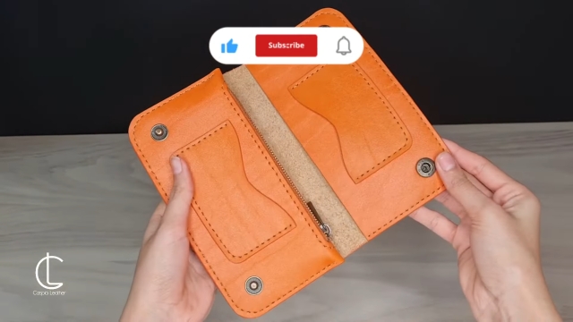 leather long wallet by caspia leather 004 thumbs
