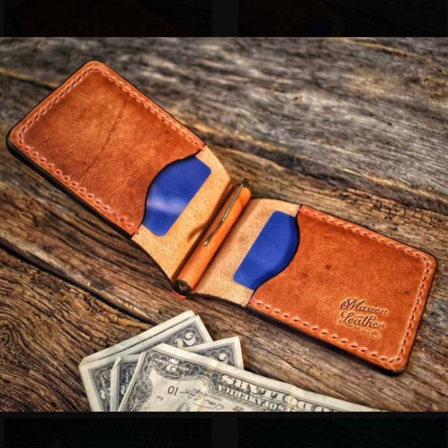 mascon money clip wallet pattern by leatherpattern 002 thumbs